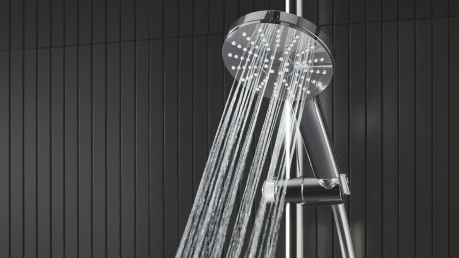 GROHE AquaBooster : Puissance de jet maximale pour seulement 5,2 l/min