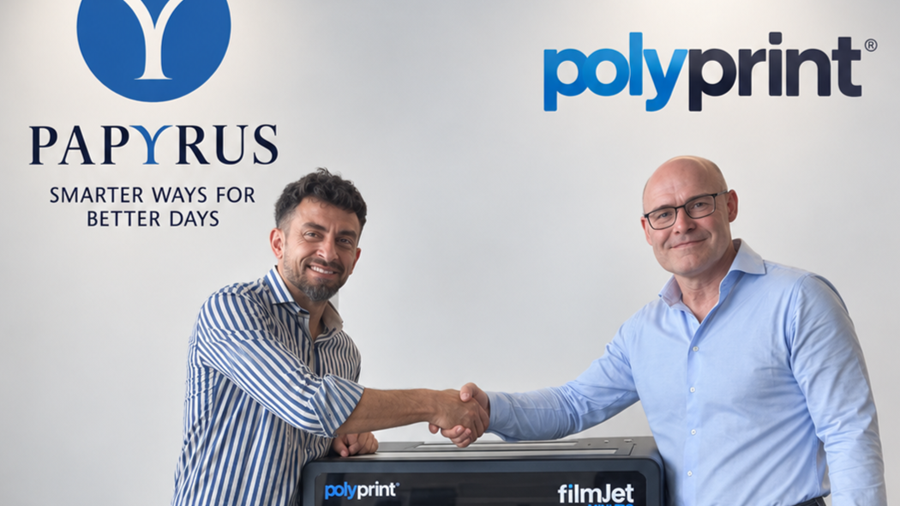 Papyrus Viscom ajoute les imprimantes DTF FilmJet Mini de Polyprint à son portefeuille