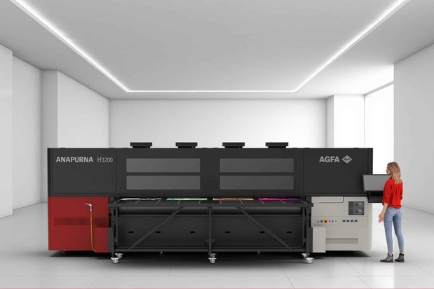 Agfa lanceert hybride Anapurna H3200 inkjetprinter