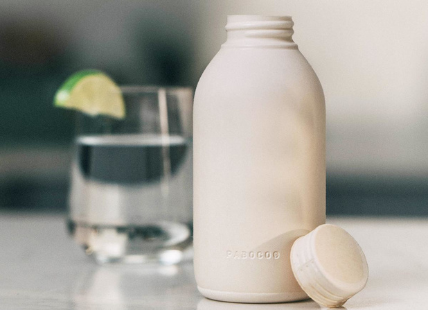ALPLA schakelt versnelling hoger met industrialisatie van papieren Paboco-fles