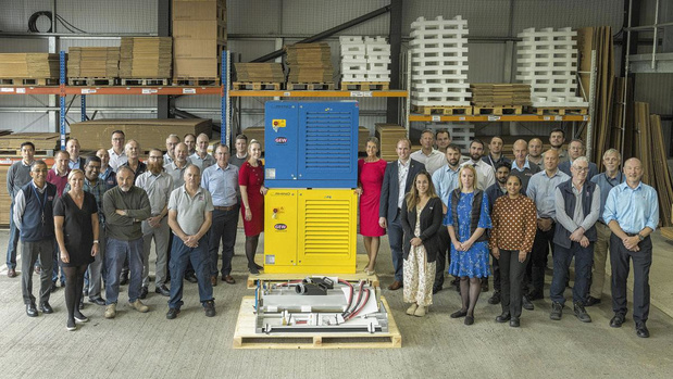 GEW schenkt UV-installatie aan Oekraïense drukkerij