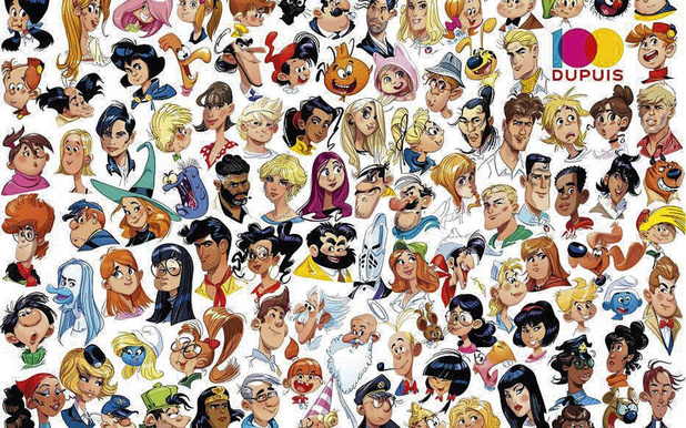 De heldenfabriek: 100 jaar uitgeverij Dupuis 