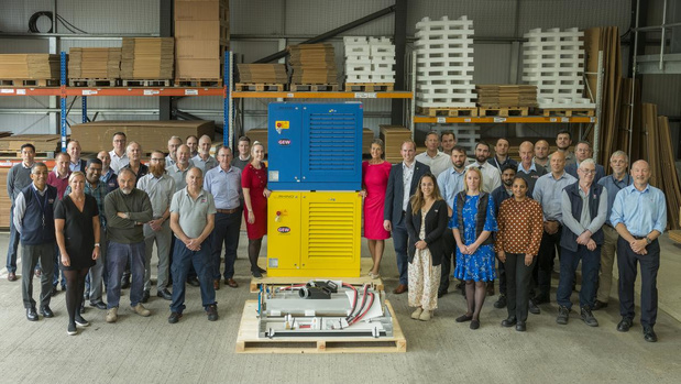 GEW schenkt UV-installatie aan Oekraïense drukkerij