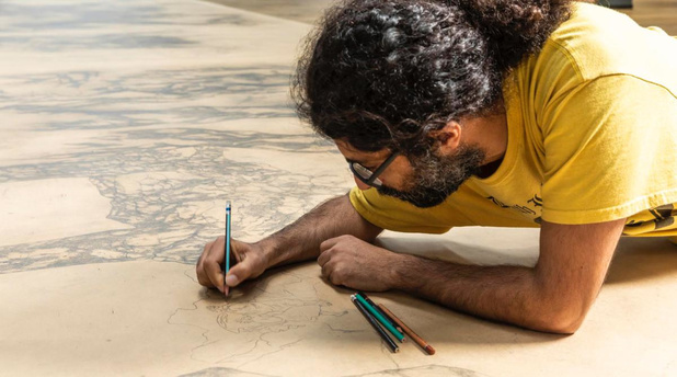 Koehler Paper sponsort Italiaanse kunstenaar met gerecycleerd papier