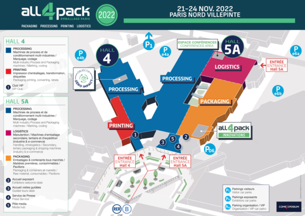 Verpakkingsbeurs All4Pack is terug in Parijs