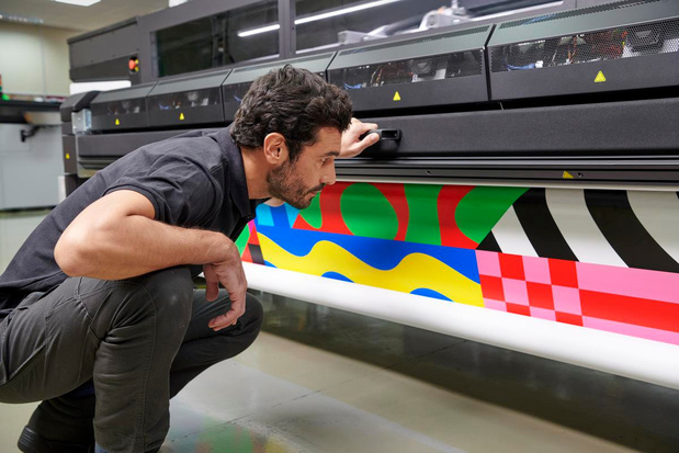 HP lanceert Latex 2700-grootformaatprinters in Las Vegas