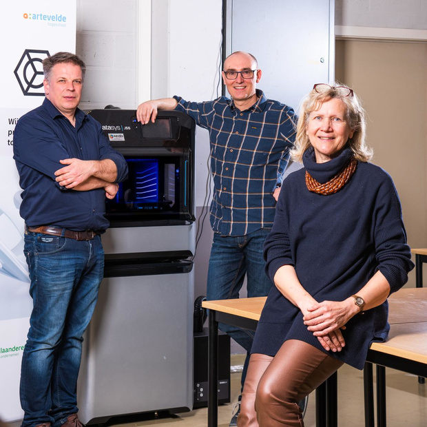 Studiedag Full colour 3D-printing door Arteveldehogeschool