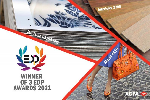 Drie maal prijs voor Agfa op EDP Awards
