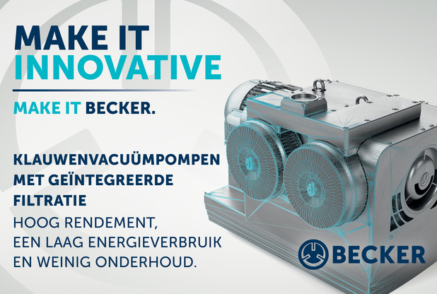 Hoog rendement, een laag energieverbruik en weinig onderhoud