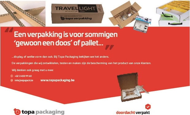Een verpakking is voor sommigen 'gewoon een doos' of pallet...