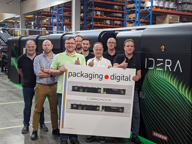 Packaging.digital installe la presse jet d'encre Xeikon Idera pour le carton ondulé