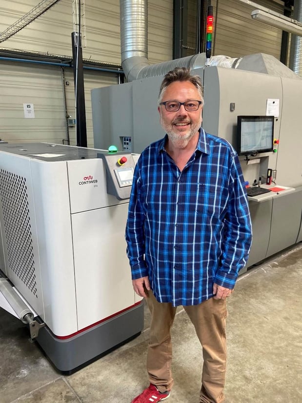 Contiweb installe son premier réhumidificateur pour rotative jet d'encre en France