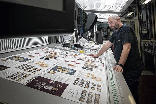 Le chiffre d'affaires des activités d'imprimerie de Roularta en hausse de 23%