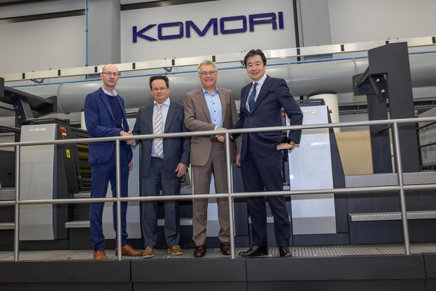 Igepa Belux conclut un partenariat avec Komori et MBO