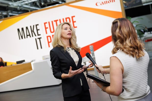 Hunkeler Innovationdays : nouvelle technologie jet d'encre de Canon