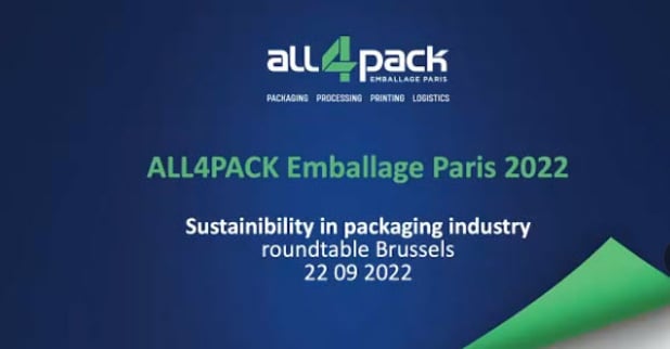 Séminaire All4pack: le développement durable dans l'industrie de l'emballage