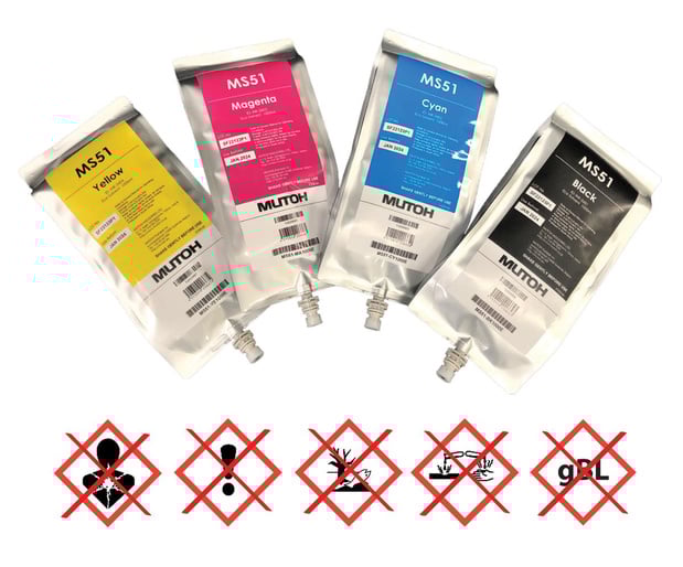 Mutoh Europe lance une nouvelle encre de Sign & Display inoffensive