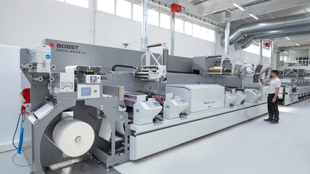 Bobst lance deux nouvelles lignes de production d'étiquettes Digital Master
