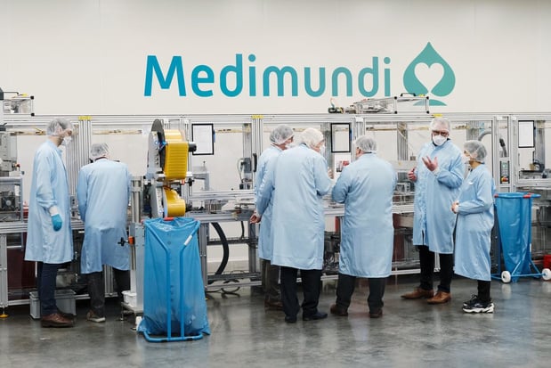 Medimundi fait don de 10 000 masques FFP2 à Kom op tegen Kanker 