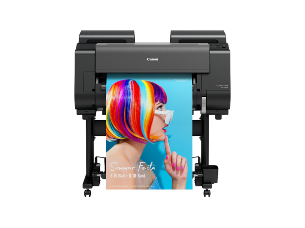 Canon lance de nouvelles imprimantes grand format imagePROGRAF 