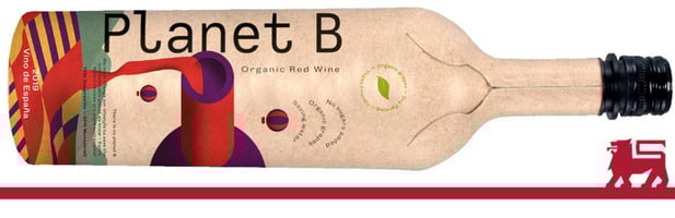 Un vin espagnol en bouteille carton chez Delhaize