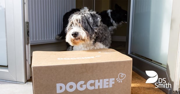 Dog Chef économise du carton avec la nouvelle foodbox de DS Smith