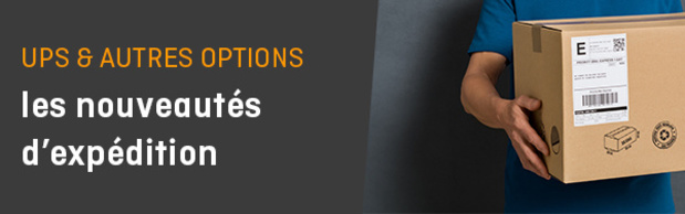Nouvelles options d'expédition