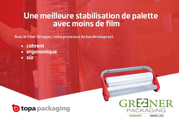 Magnifique 3e place pour Topa aux Greener Packaging Awards