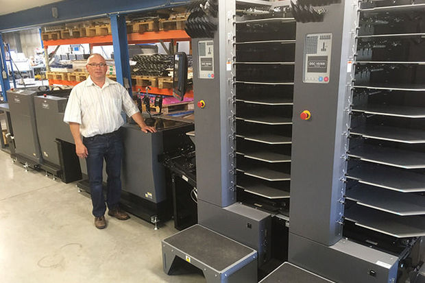 L'imprimerie Van de Maele étend son parc de machines avec le module de brochage Duplo DBM 600