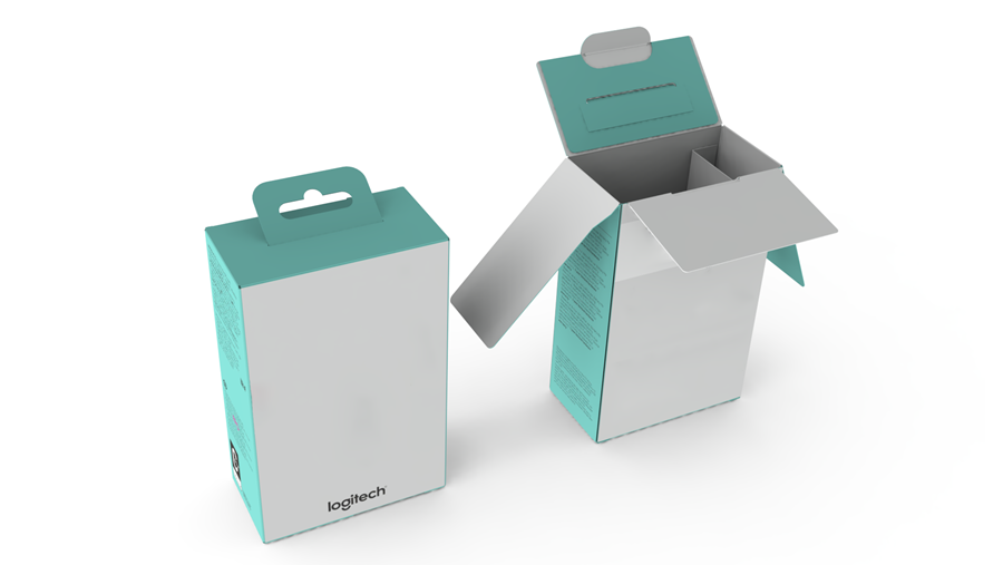 Logitech stapt over op papieren verpakkingen