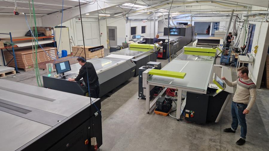 Miller Graphics Roeselare hervat productie na brand