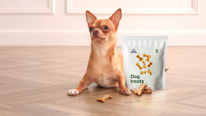 UPM et Royal Vaassen lancent une innovation en matière de papier recyclable pour l'emballage de snacks pour animaux