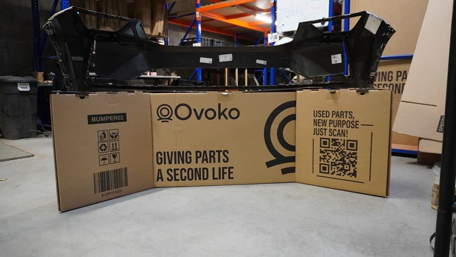 Mondi et Ovoko développent un nouvel emballage de protection pour les pare-chocs de voiture