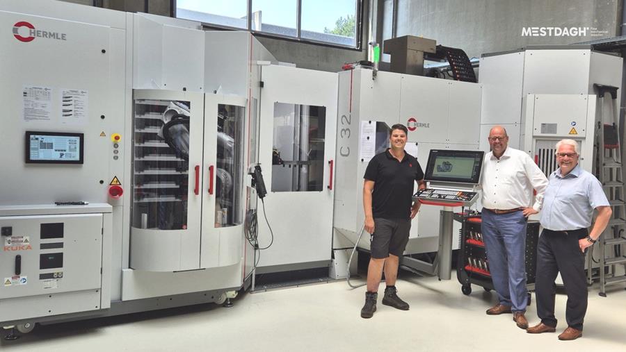 Mestdagh investeert in Hermle C 32 GEN2 met RS 1-robotcel