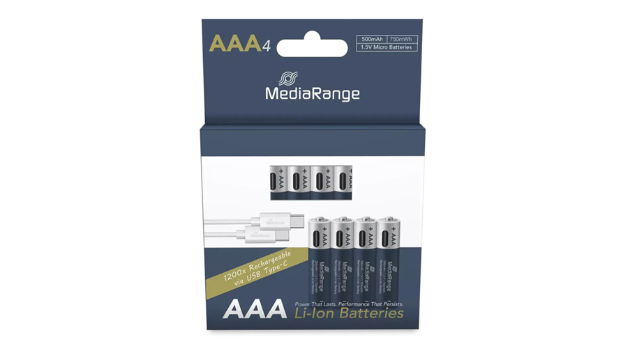 Oplaadbare batterijen via USB-C zonder externe batterijlader