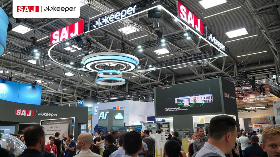 SAJ lanceert elekeeper 5.0 en sluit 11 deals op The smarter E Europe 2026