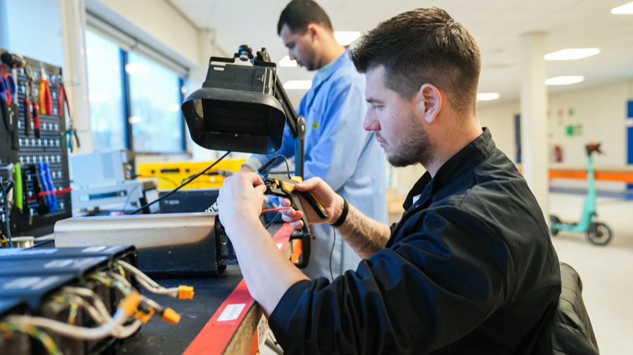 La gestion circulaire des batteries rend les outils électriques plus rentables